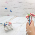 interactive plastic fairy steel ball feather cat teaser